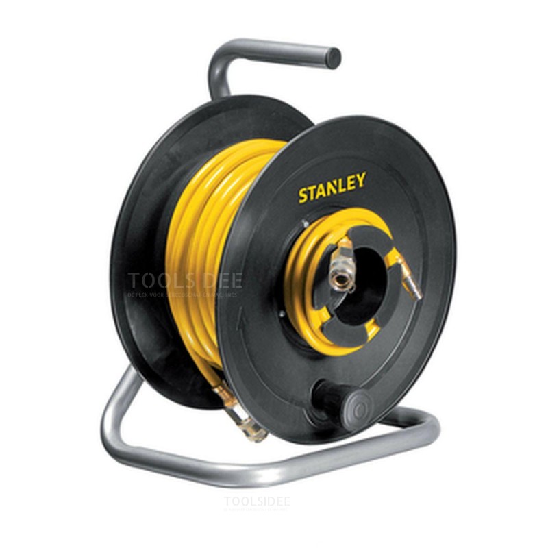 Enrollador de manguera Stanley, 8 x 12 mm, 20 m. Enrollador de manguera Stanley, 8 x 12 mm, 20 m.