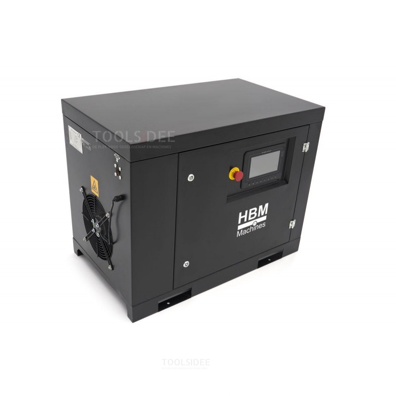 HBM mini skruekompressor, 5,5 PK, 4 kW. HBM mini skruekompressor, 5,5 PK, 4 kW.