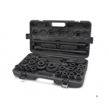 HBM krafttopnøglesæt 3/4 inch, 26-delt.