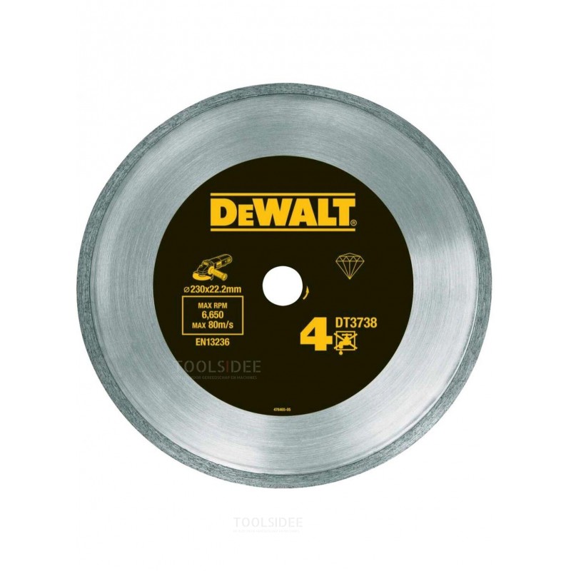 DeWalt Diamantsavklinge 230x22.2mm DT3738-XJ DeWalt Diamantsavklinge 230x22.2mm DT3738-XJ