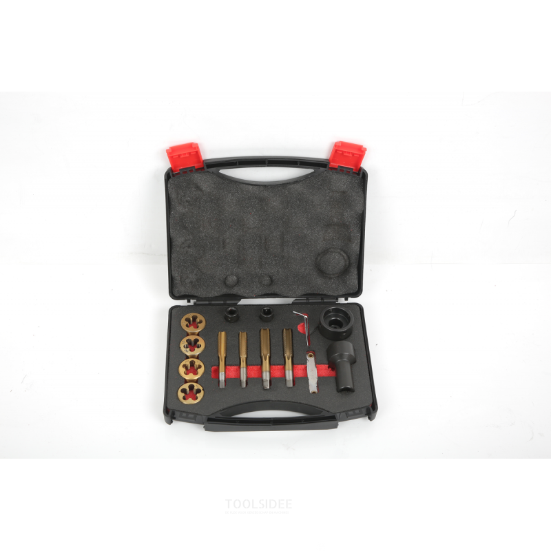 HBM wielbout, wielmoer, wielflens schroefdraad reparatieset 14-delig