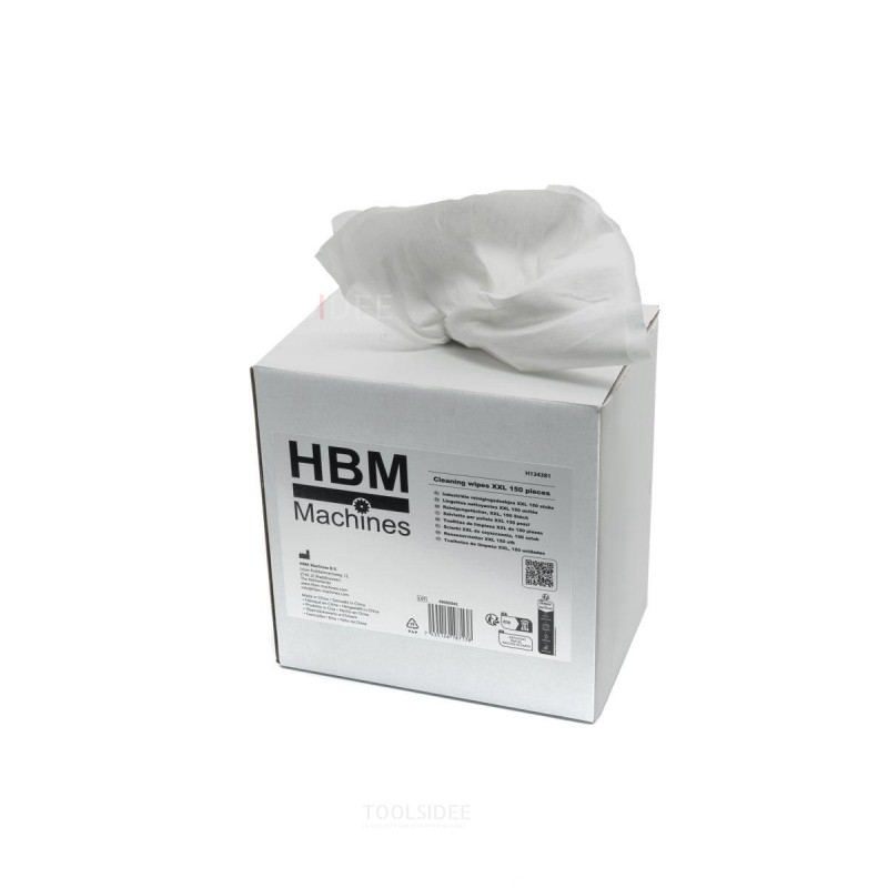 HBM industriële reinigingsdoekjes, cleaning wipes XXL, 150 stuks HBM industriële reinigingsdoekjes, cleaning wipes XXL, 150 stuks
