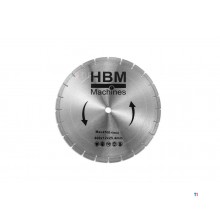 HBM zaagblad 400 mm voor HBM Professionele Betonzaag, Bandenzaag, Motorslijper