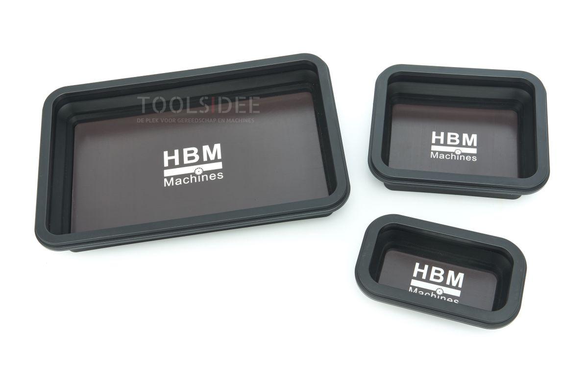 HBM 3-delt magnetisk værktøjsbakke sæt HBM 3-delt magnetisk værktøjsbakke sæt