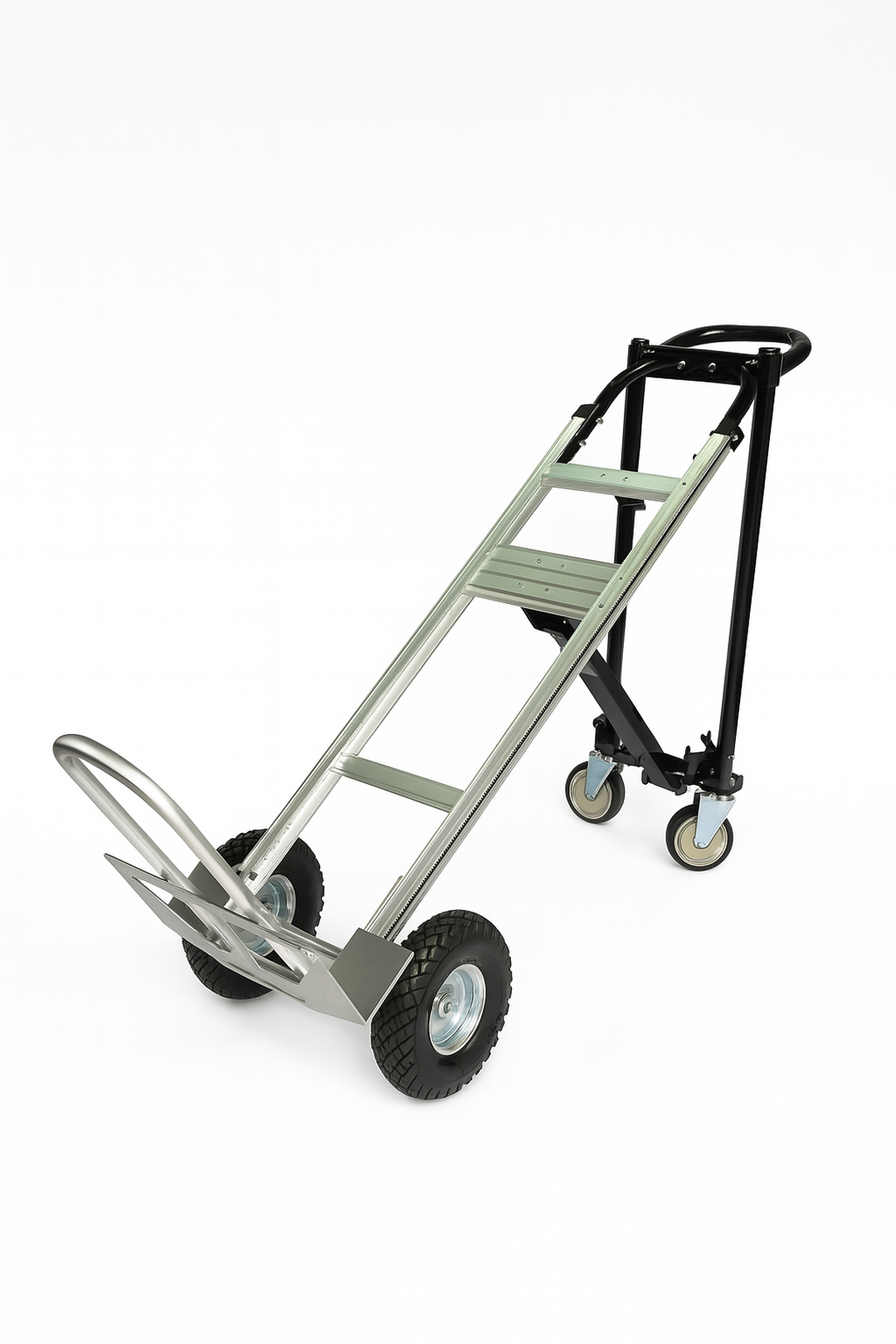 HBM sammenklappelig aluminium sækkevogn, transportvogn og dolly 3 i 1. HBM sammenklappelig aluminium sækkevogn, transportvogn og dolly 3 i 1.