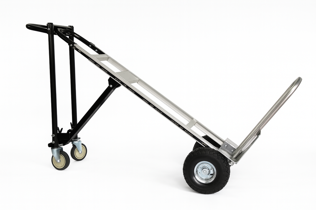 HBM sammenklappelig aluminium sækkevogn, transportvogn og dolly 3 i 1. HBM sammenklappelig aluminium sækkevogn, transportvogn og dolly 3 i 1.