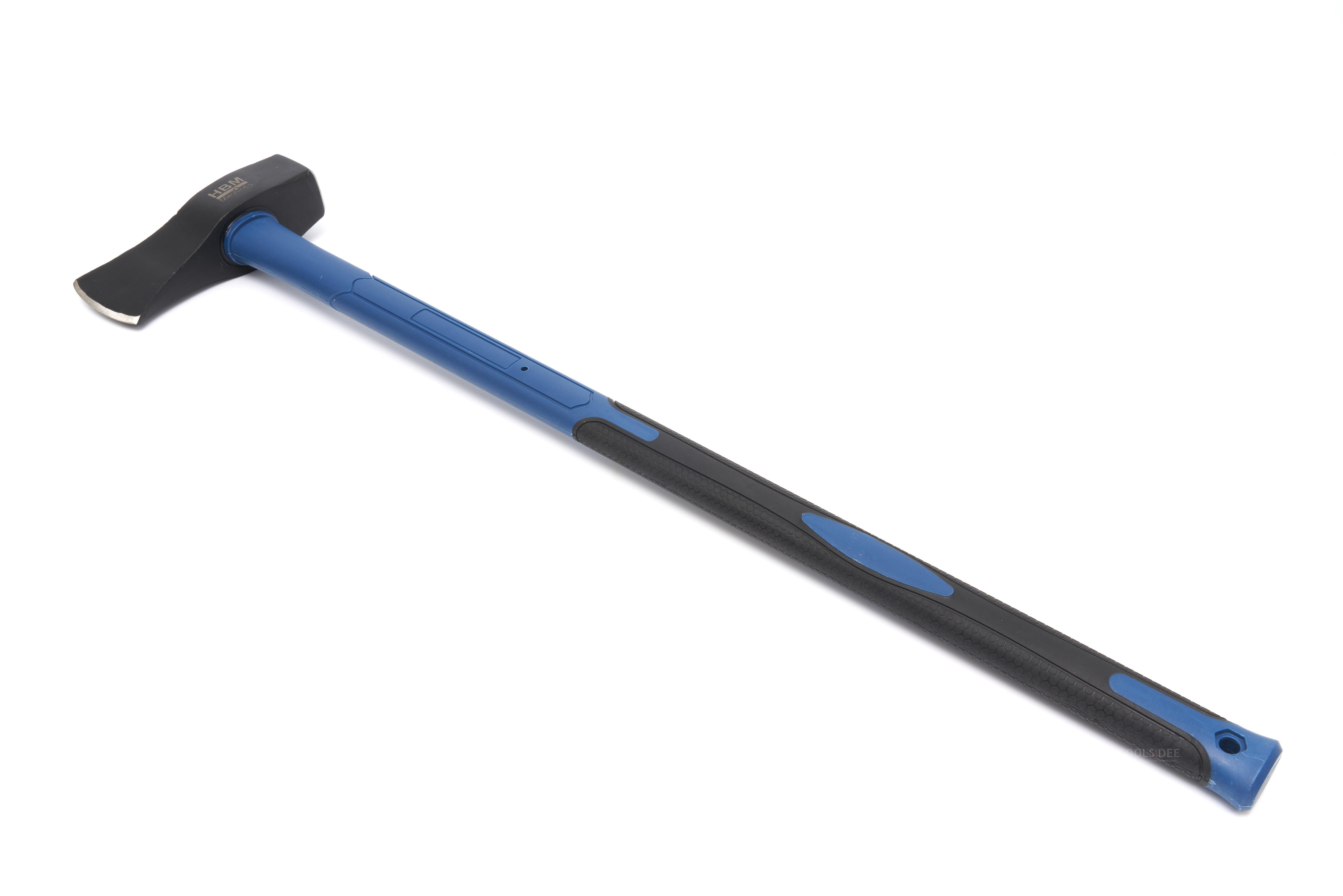 HBM kløveøkse med anti-slip fiberglashåndtag 2,7 kg 900 mm
