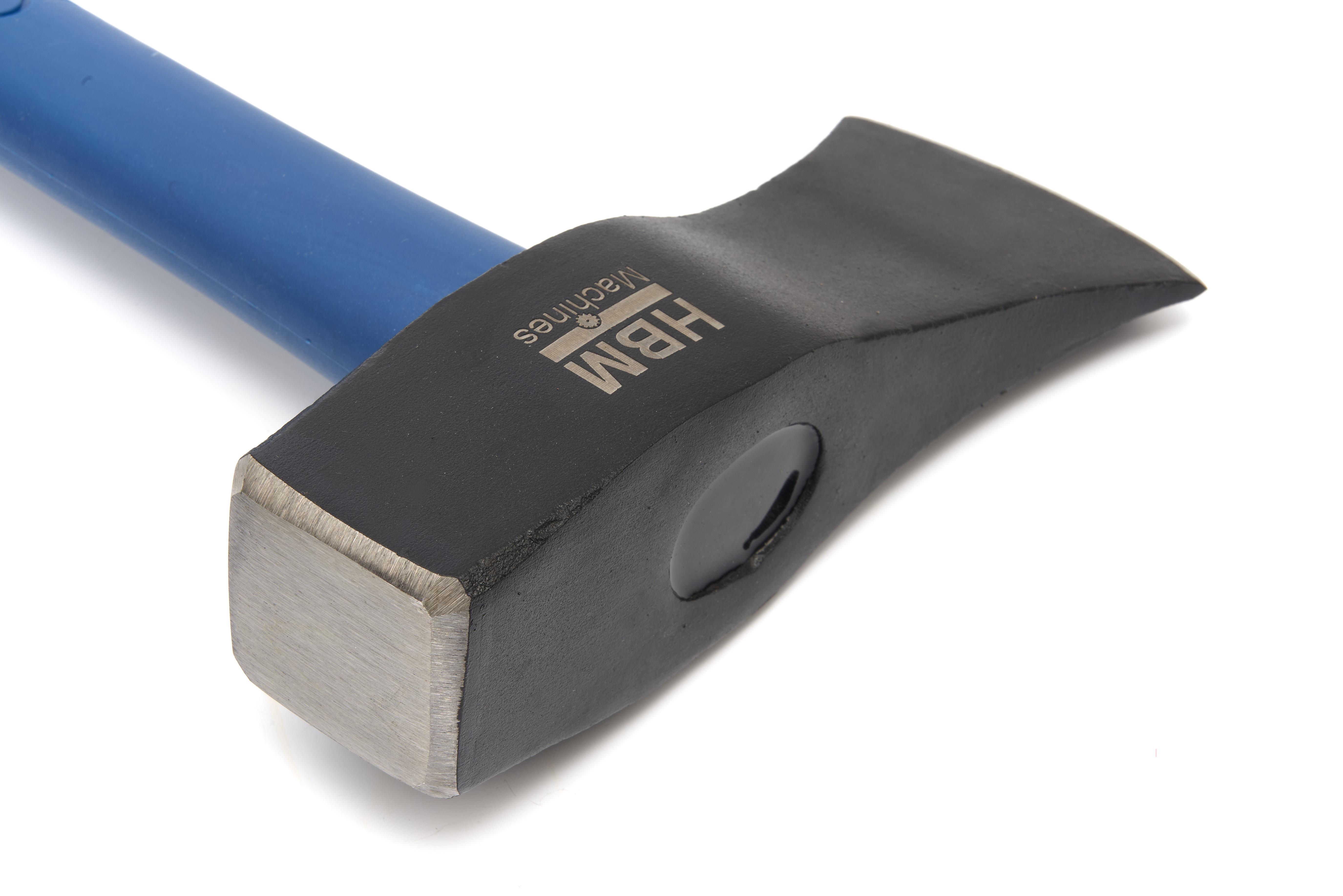 HBM kløveøkse med anti-slip fiberglashåndtag 2,7 kg 900 mm