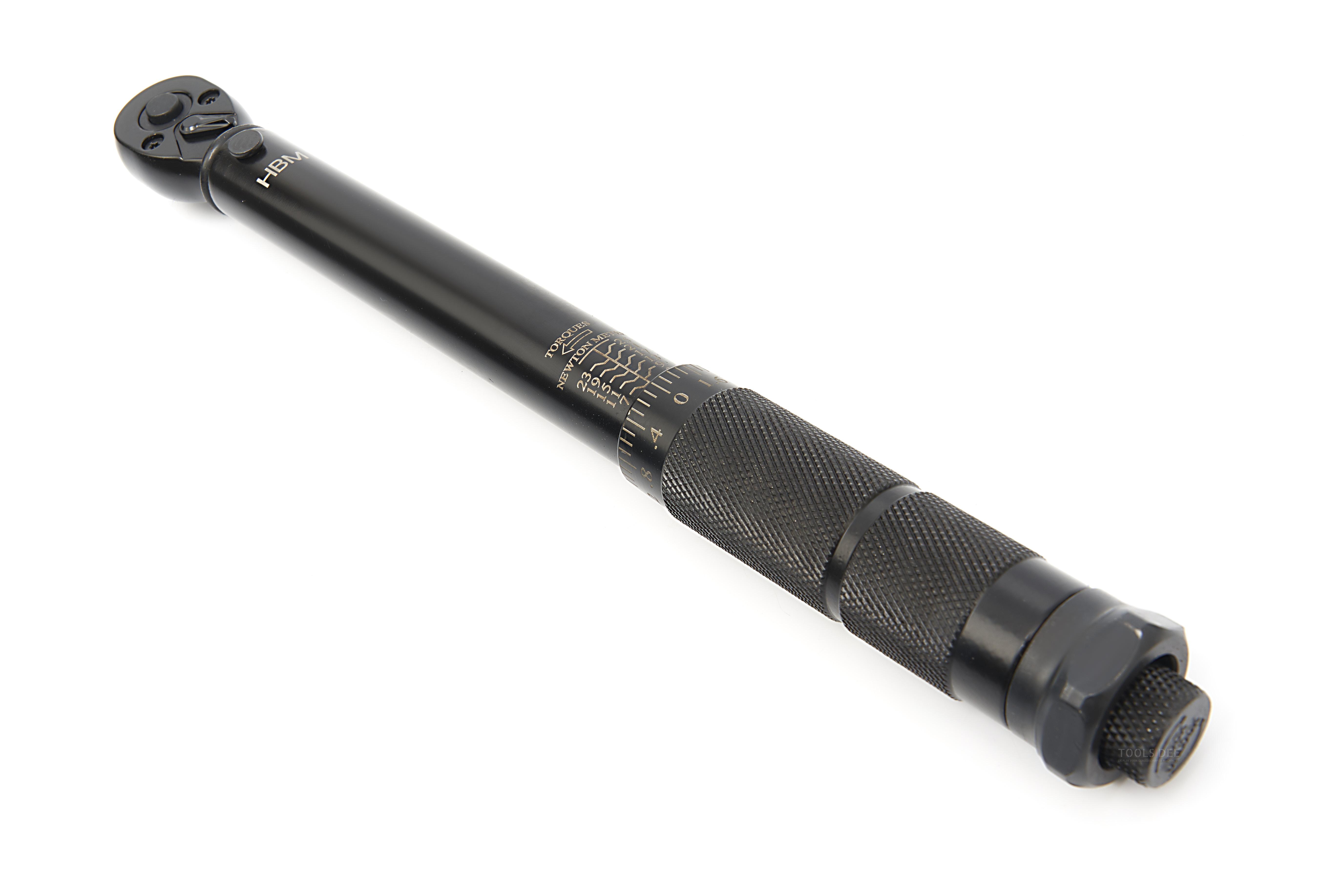 HBM momentnøgle 1/4 inch, 5-25 Nm