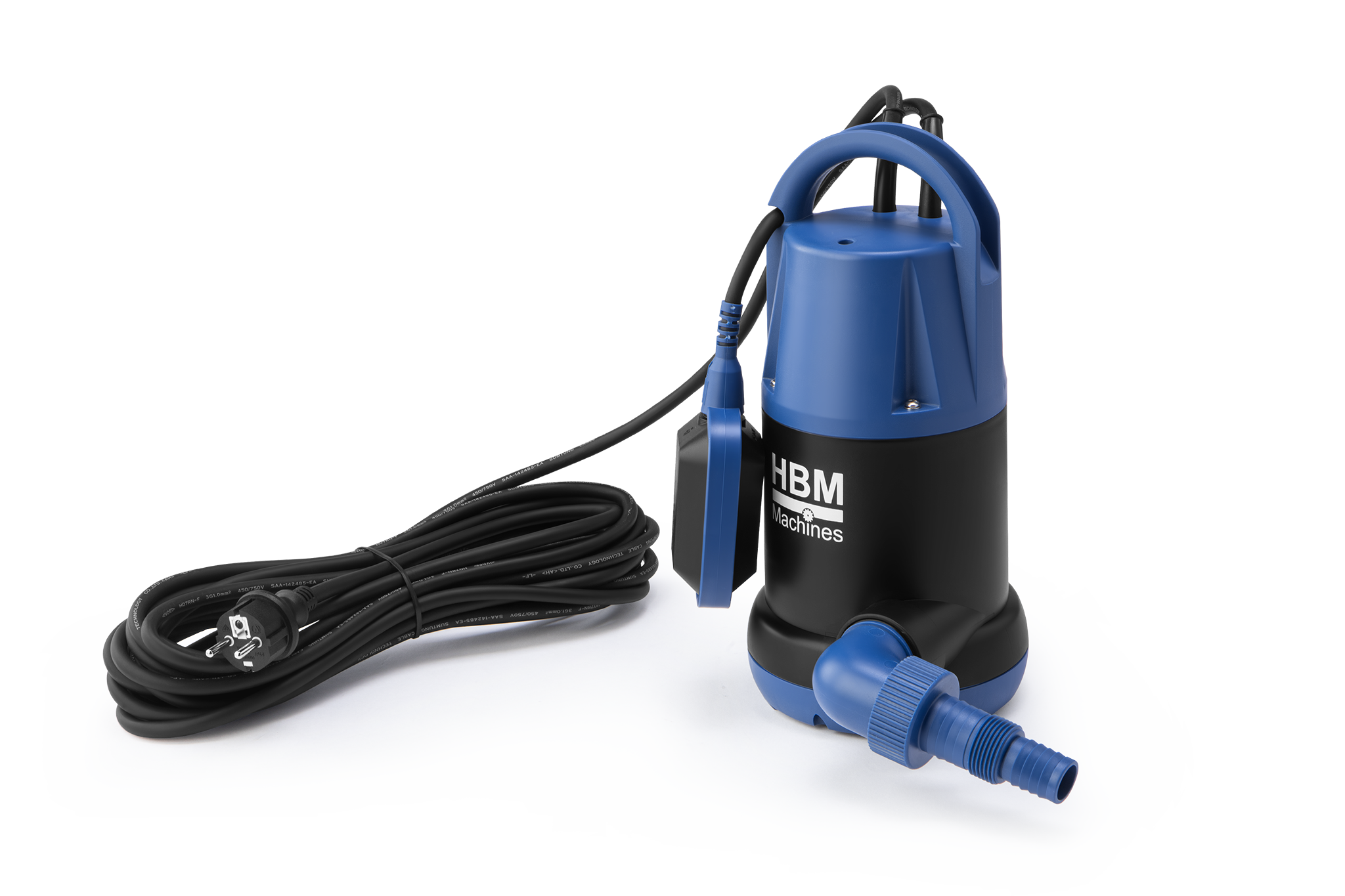 HBM dompelpomp vuilwater 900W 15.000 l/u IPX8, max. 7 m dompeldiepte