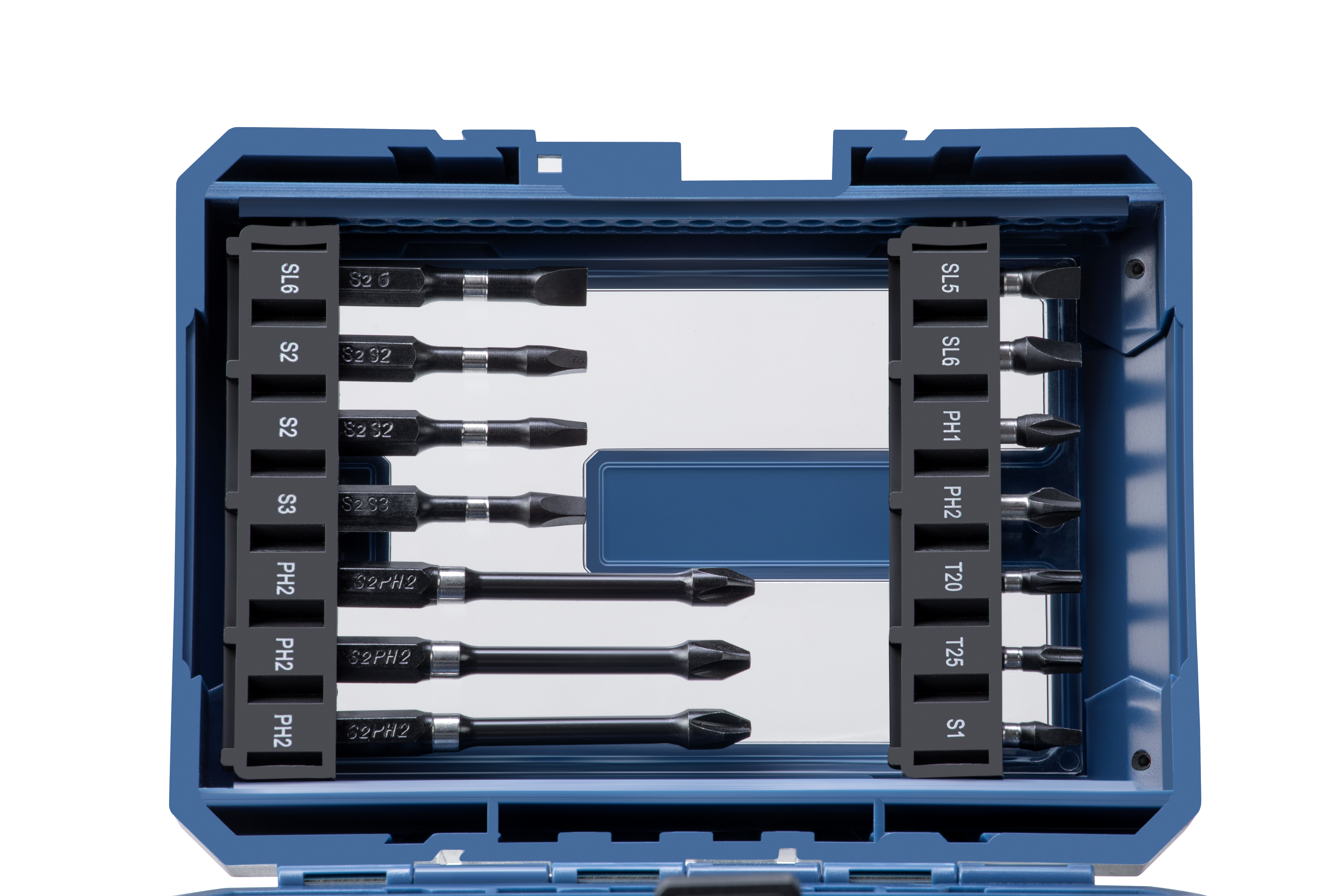 HBM 26-delige impact schroefbitset en dopsleutelset met HEX-opname
