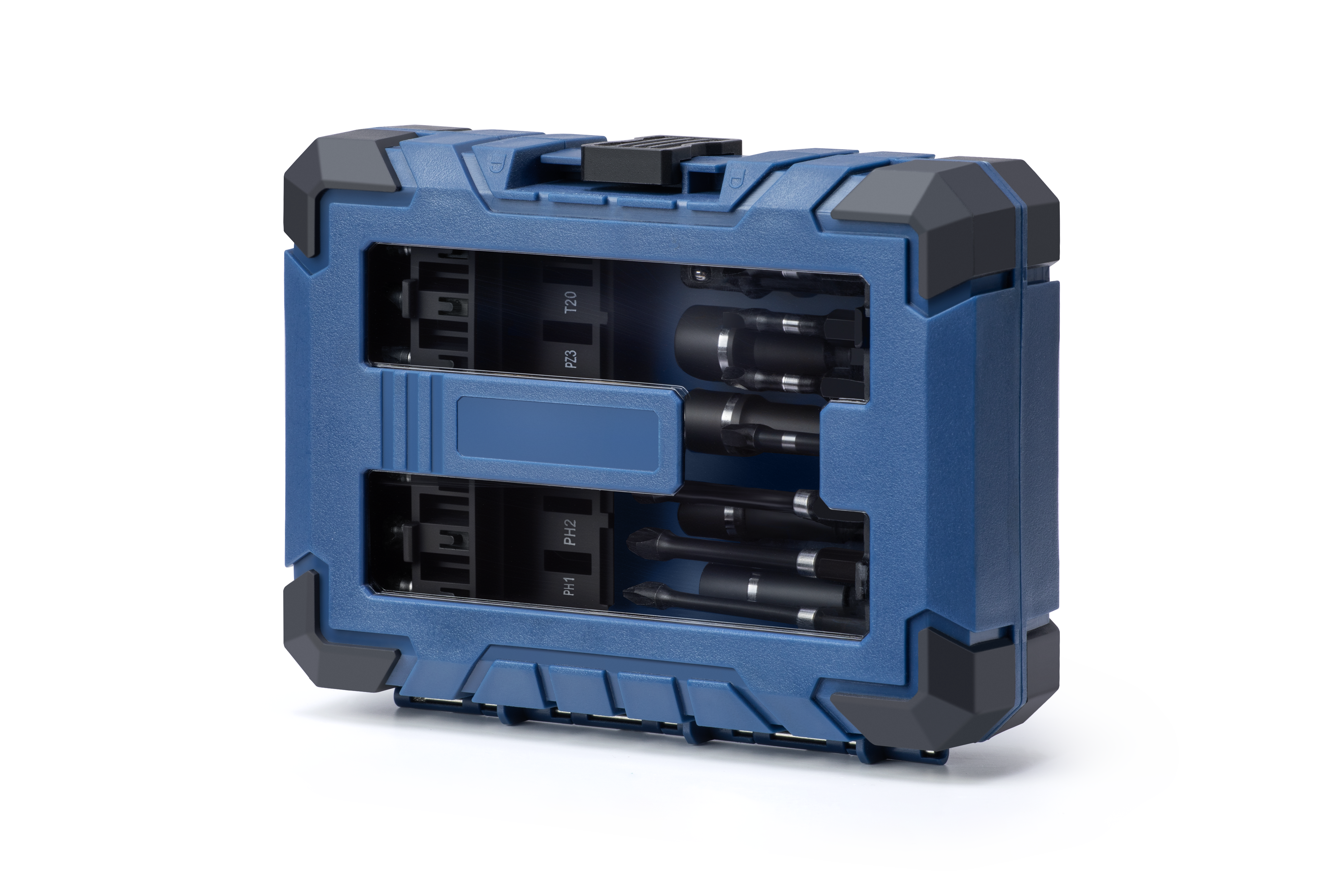 HBM 26-delige impact schroefbitset en dopsleutelset met HEX-opname