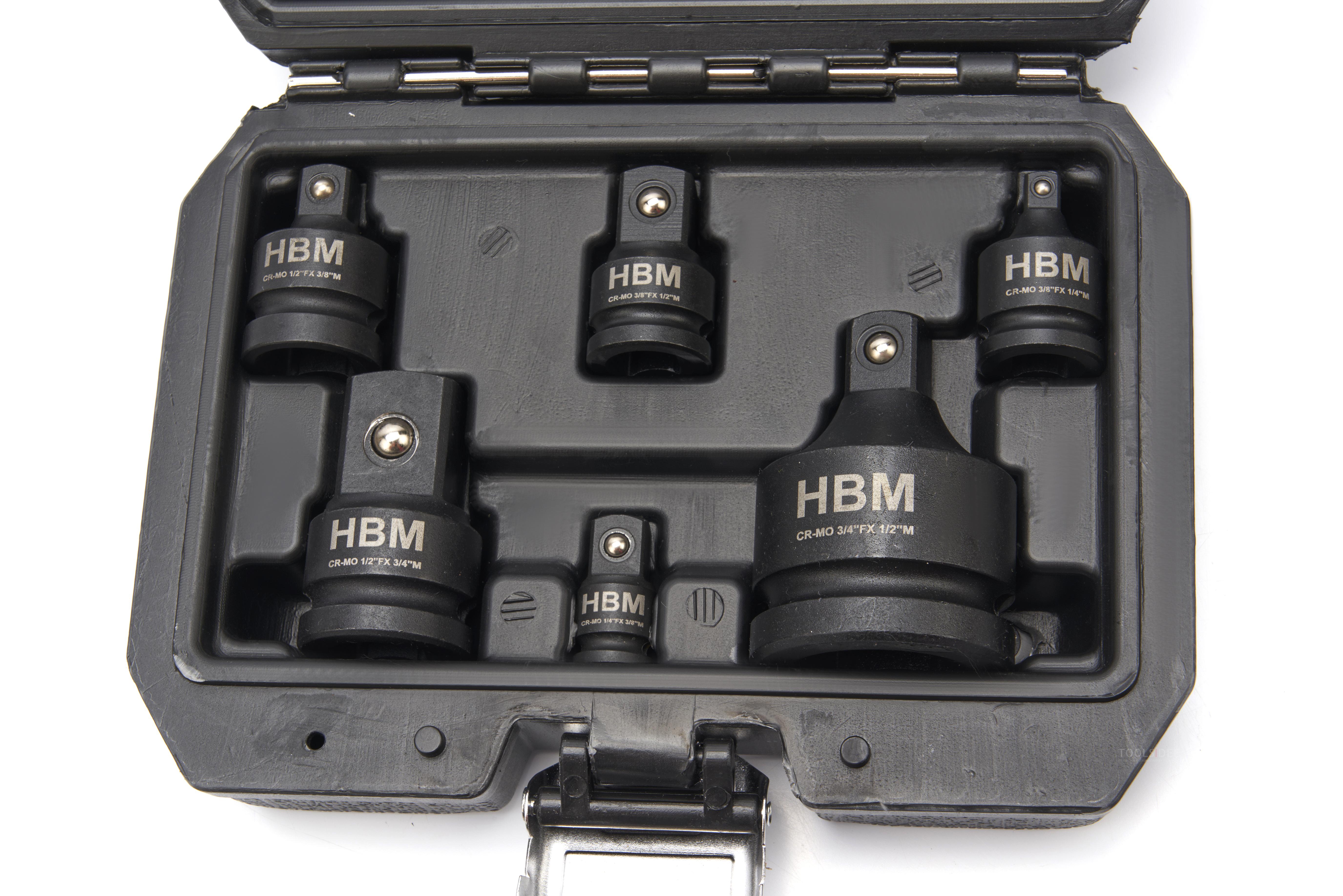 HBM 6 Dele Kraft Adapterset HBM 6 Dele Kraft Adapterset