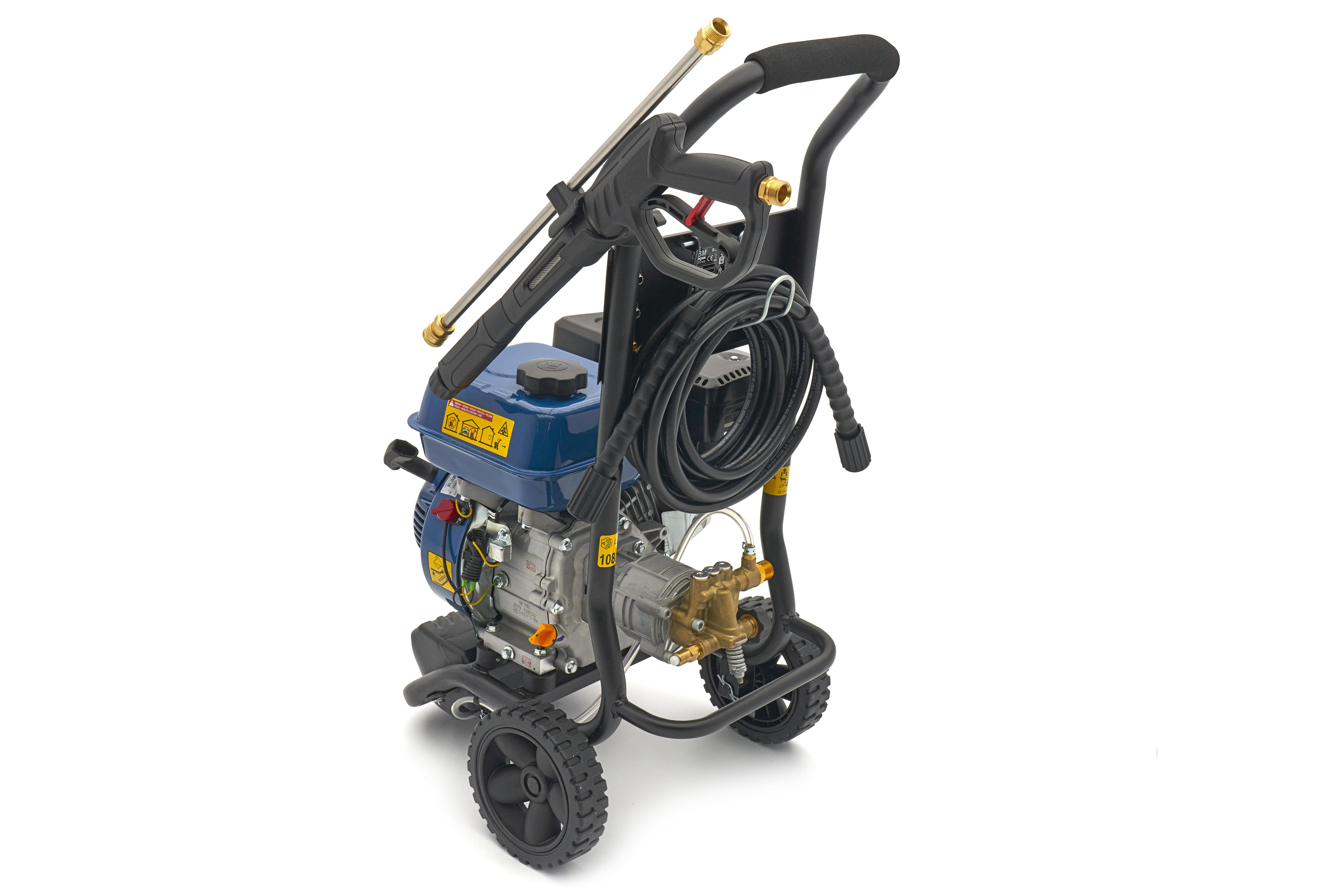 HBM Benzine Hogedrukreiniger 220 bar 9,5 L/min 208cc