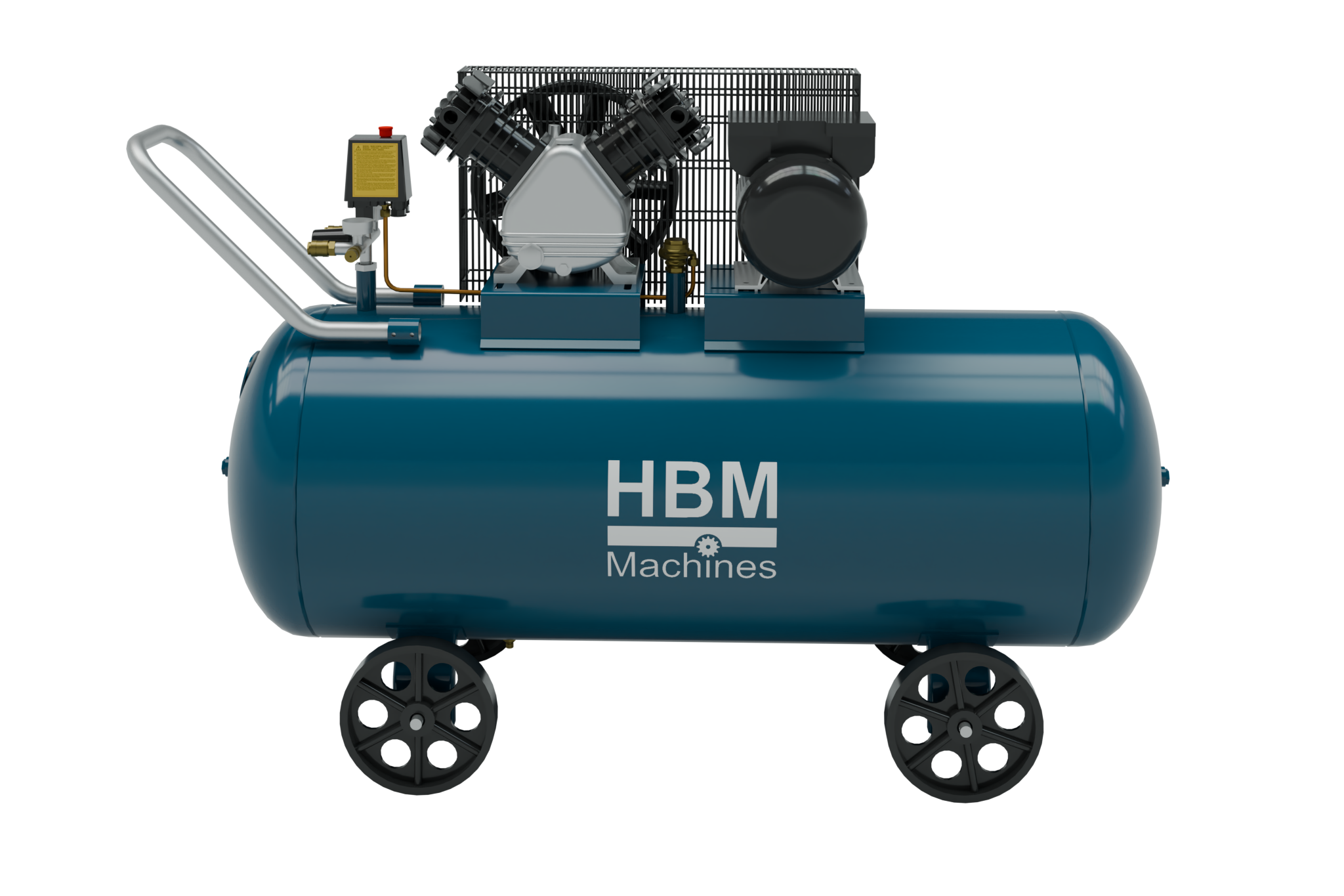 HBM remtrukne kompressor 200 liter.