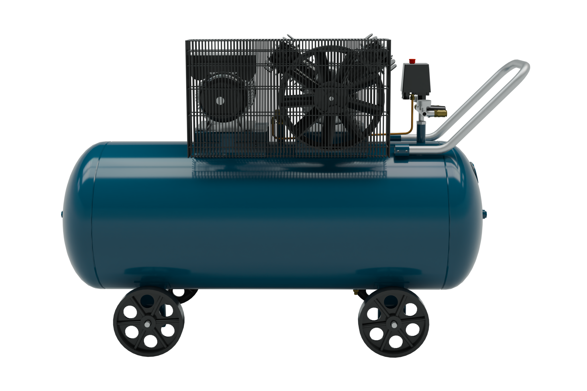 HBM remtrukne kompressor 200 liter.
