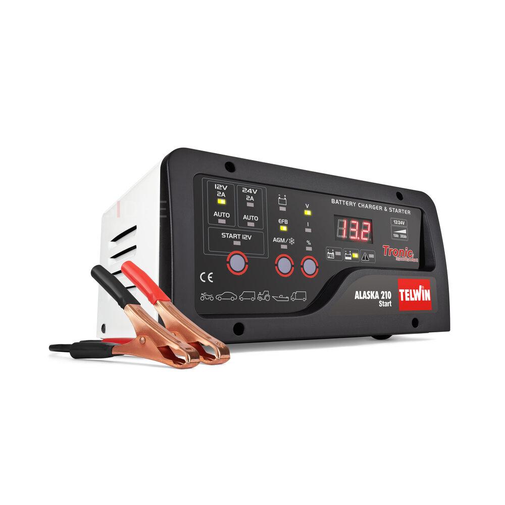 Telwin batterilader Alaska 210 Start 130V 12-24V Telwin batterilader Alaska 210 Start 130V 12-24V