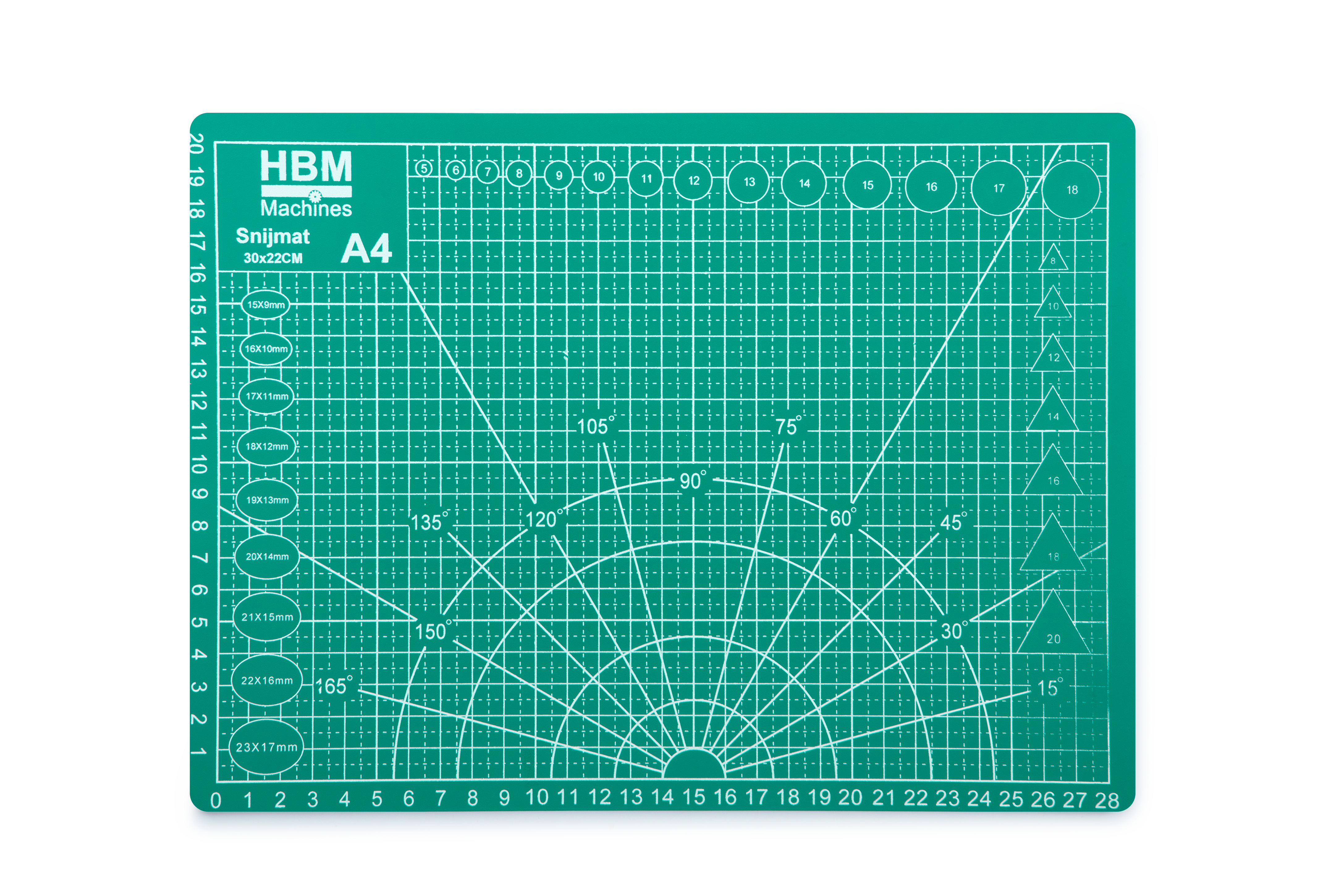 HBM skæremåtte - A4 HBM skæremåtte - A4