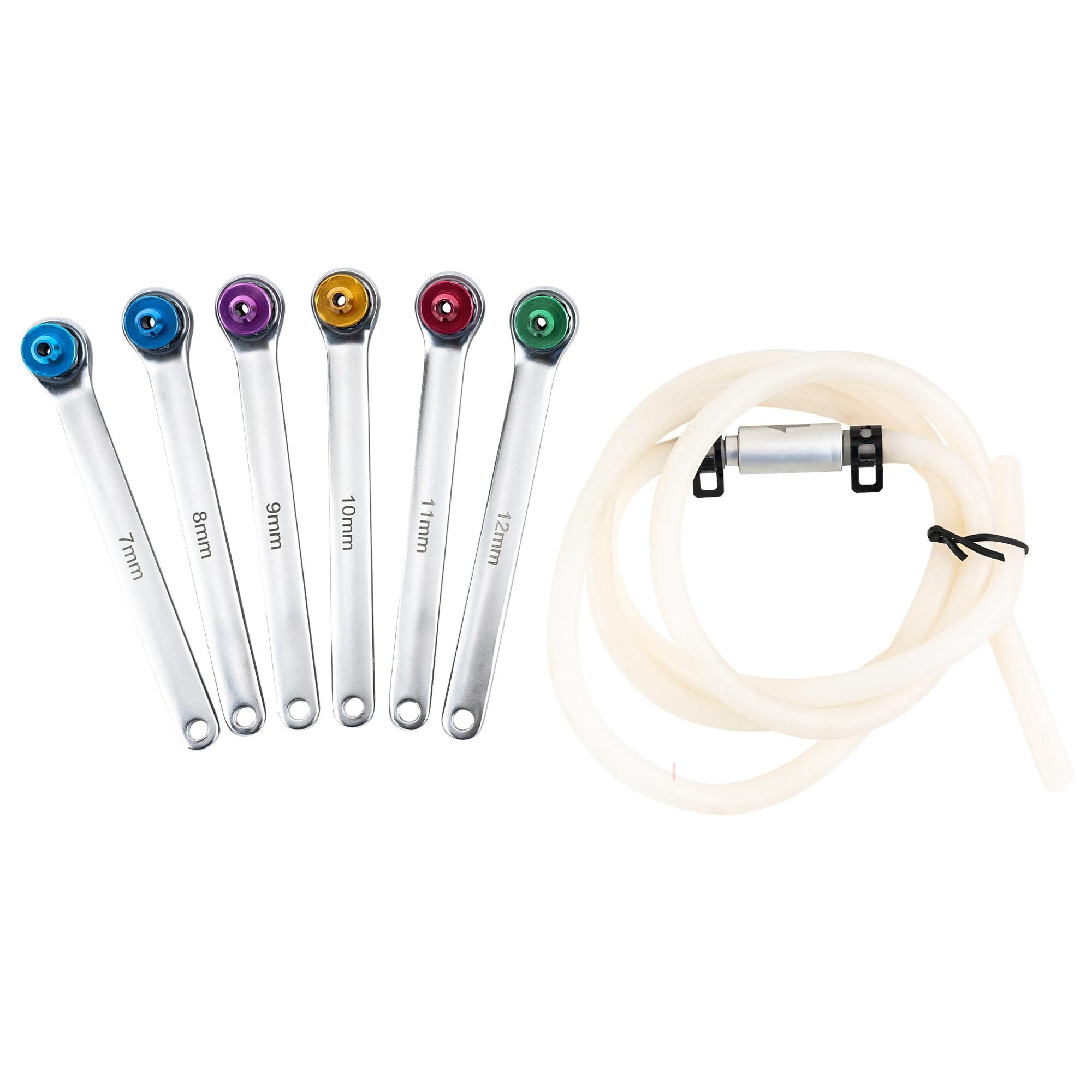 HBM Set di chiavi per spurgo freni 7 pezzi. HBM Set di chiavi per spurgo freni 7 pezzi.