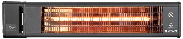 Eurom TH1800R Terrasverwarmer Zwart Eurom TH1800R Terrasverwarmer Zwart