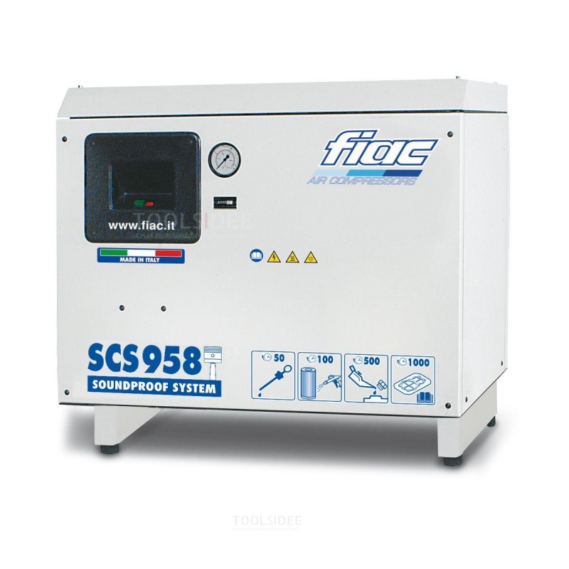Fiac stille kompressor SCS AB958 7,5 HK.