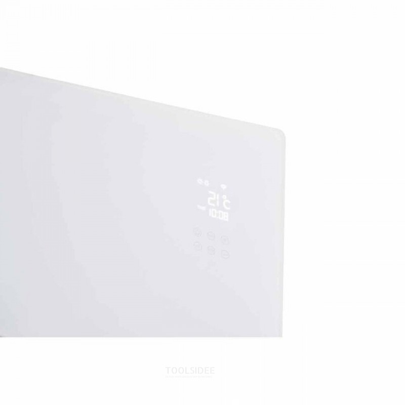 Eurom Alutherm Verre 1000 Wifi White Convectorkachel 1000 W Eurom Alutherm Verre 1000 Wifi White Convectorkachel 1000 W