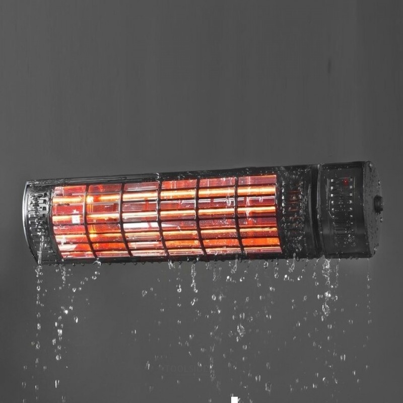 Eurom Golden Ultra 2000 RCD Infrarood Heater Zwart Eurom Golden Ultra 2000 RCD Infrarood Heater Zwart