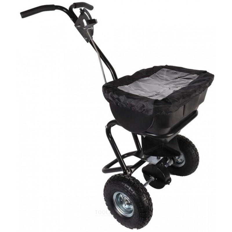 Talen Tools Professionele Strooiwagen Universeel Luxe 25 liter met opklapbare duwstang