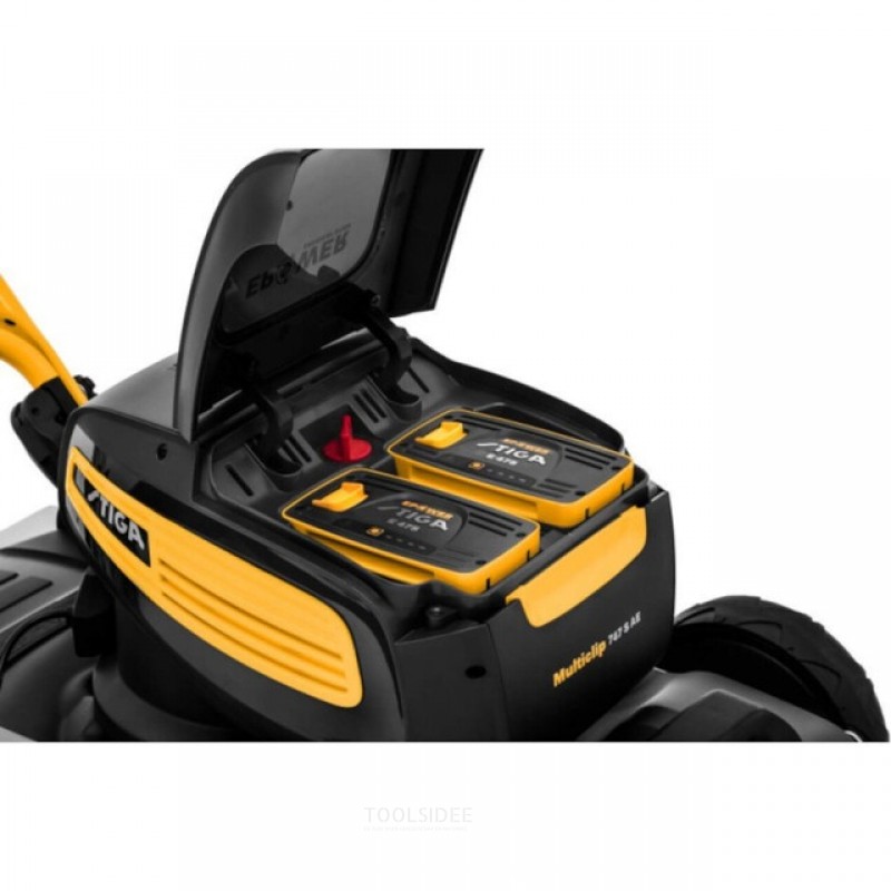 STIGA Multiclip 747 S AE Gazonmaaier 48V 1,5 kW 45 cm excl. accu’s en lader STIGA Multiclip 747 S AE Gazonmaaier 48V 1,5 kW 45 cm excl. accu’s en lader