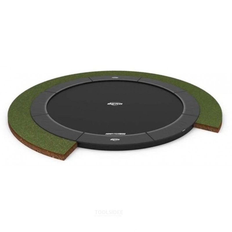 BERG Champion FlatGround Trampoline 330 x 330 cm Grijs BERG Champion FlatGround Trampoline 330 x 330 cm Grijs