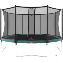 BERG Trampoline Favorit Groen Ø 380 cm met Safety Net Comfort BERG Trampoline Favorit Groen Ø 380 cm met Safety Net Comfort