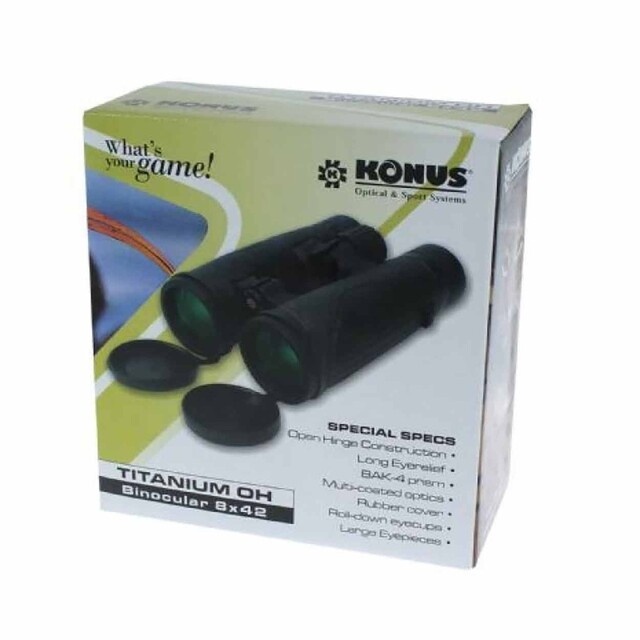 Konus Binoculars Titanium Evo OH 8x42 Waterproof Konus Binoculars Titanium Evo OH 8x42 Waterproof