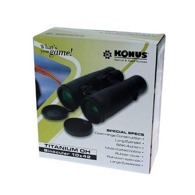Konus Titanium Evo OH 10x42 WP Binoculars Konus Titanium Evo OH 10x42 WP Binoculars
