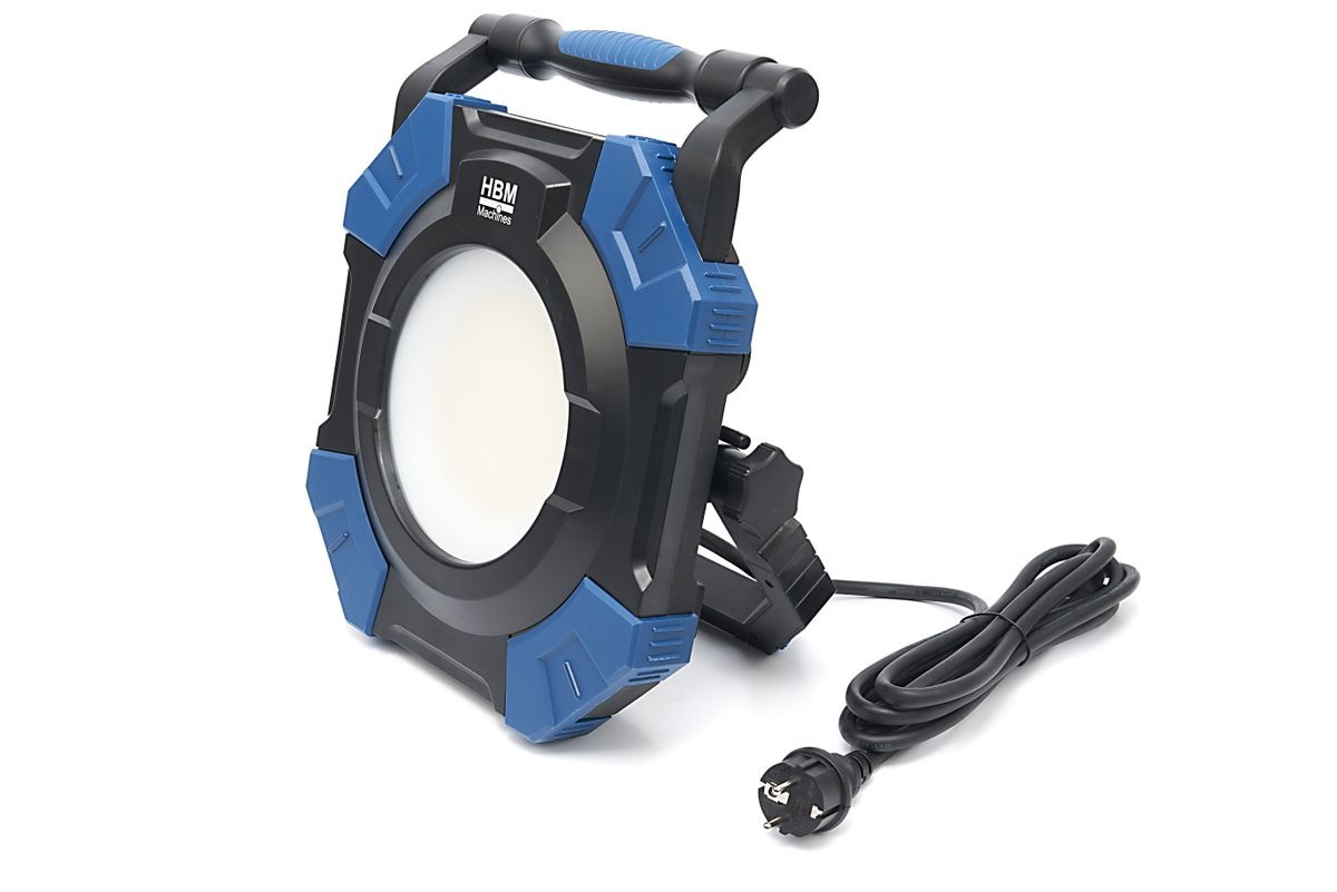HBM LED byggelampe 5000K, klasse 1 HBM LED byggelampe 5000K, klasse 1