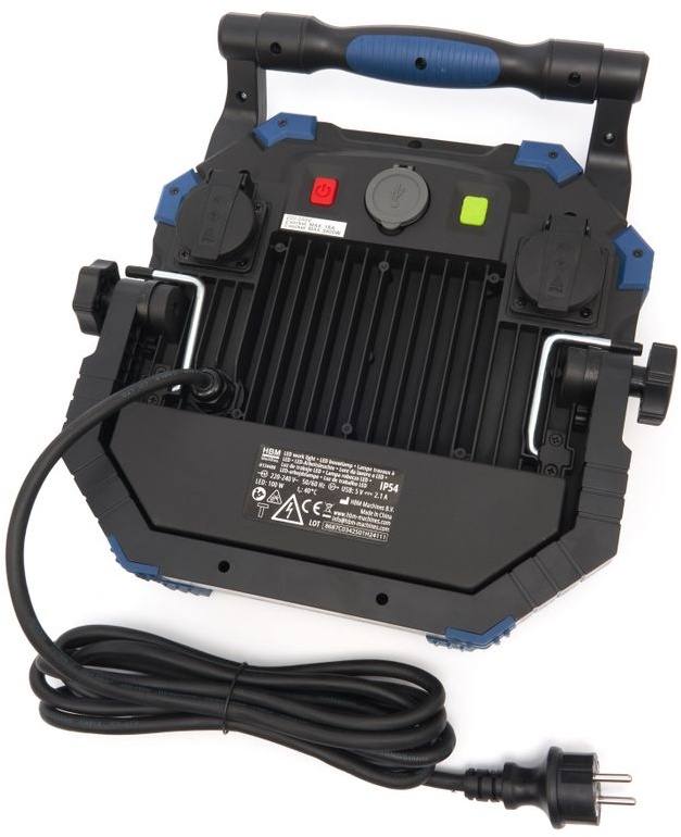 HBM LED construction lamp 5000K, class 1. HBM LED construction lamp 5000K, class 1.