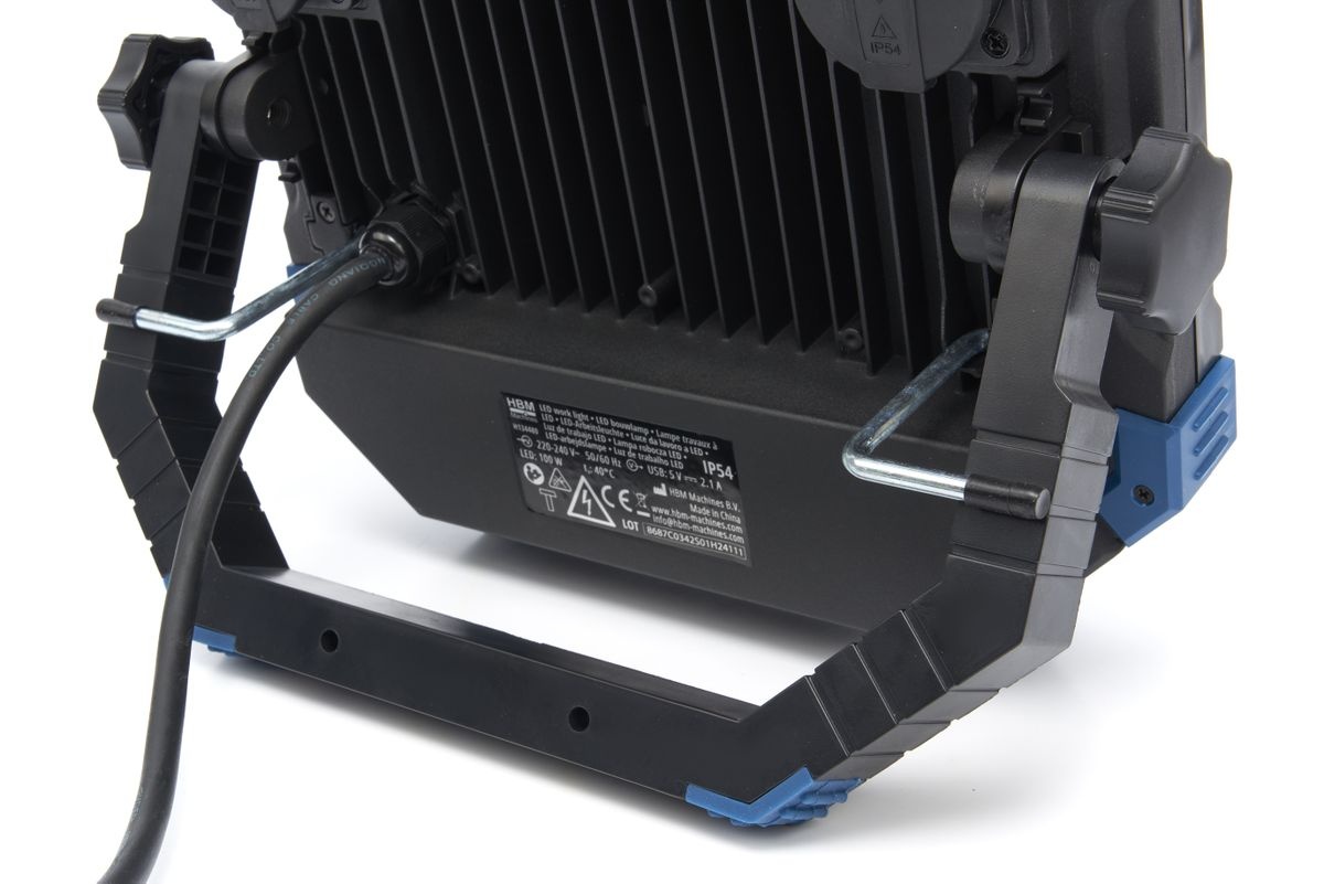 HBM LED construction lamp 5000K, class 1. HBM LED construction lamp 5000K, class 1.