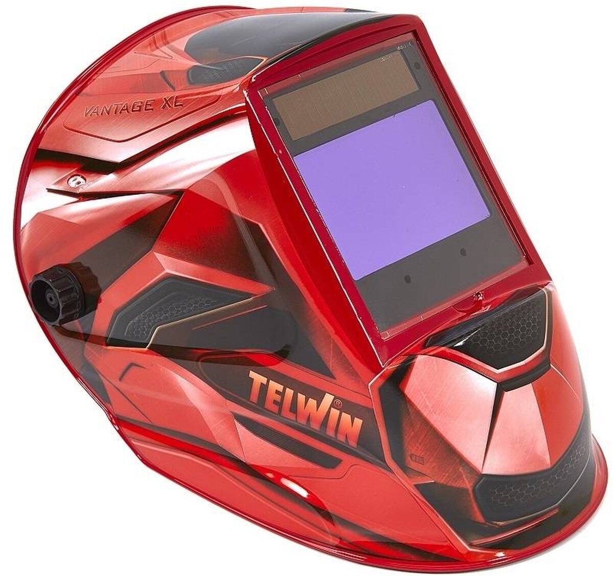 Telwin vantage xl red welding helmet