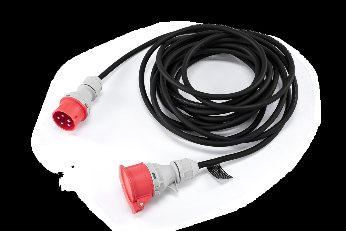 HBM CEE förlängningssladd 16A H07RN-F 5G1.5mm² IP44.