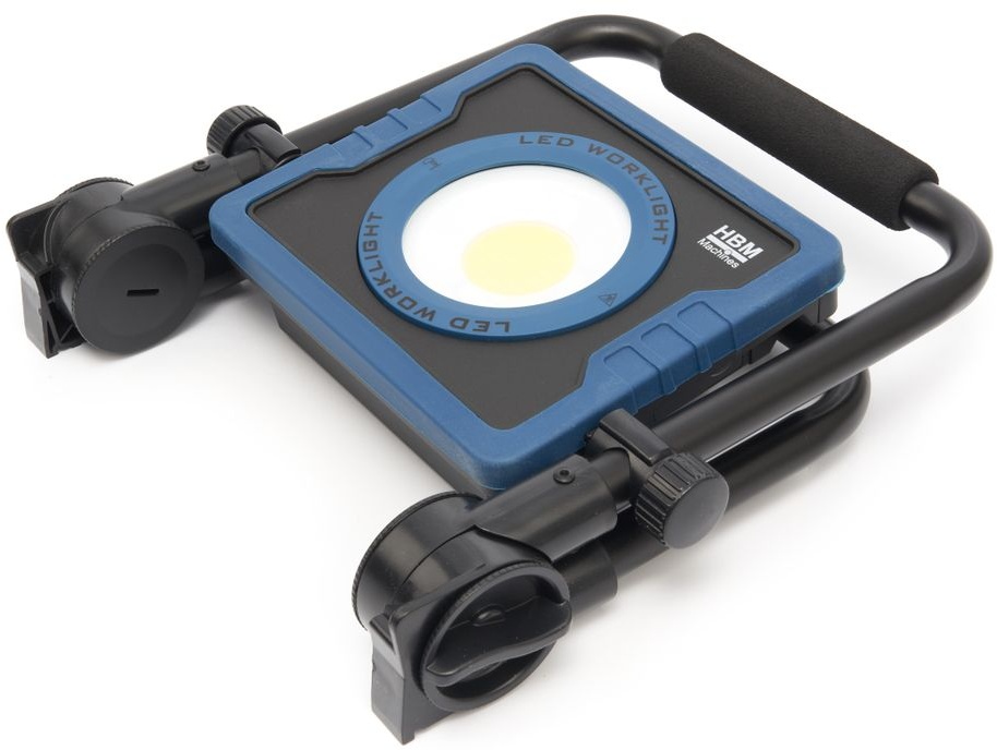 HBM lámpara de obra LED con batería 30 Watt, 3300 lumen, 6500K, clase 3. HBM lámpara de obra LED con batería 30 Watt, 3300 lumen, 6500K, clase 3.