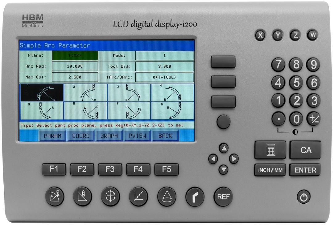 HBM Profesjonell 3-akset Digital Avlesningsboks Med LCD Skjerm HBM Profesjonell 3-akset Digital Avlesningsboks Med LCD Skjerm