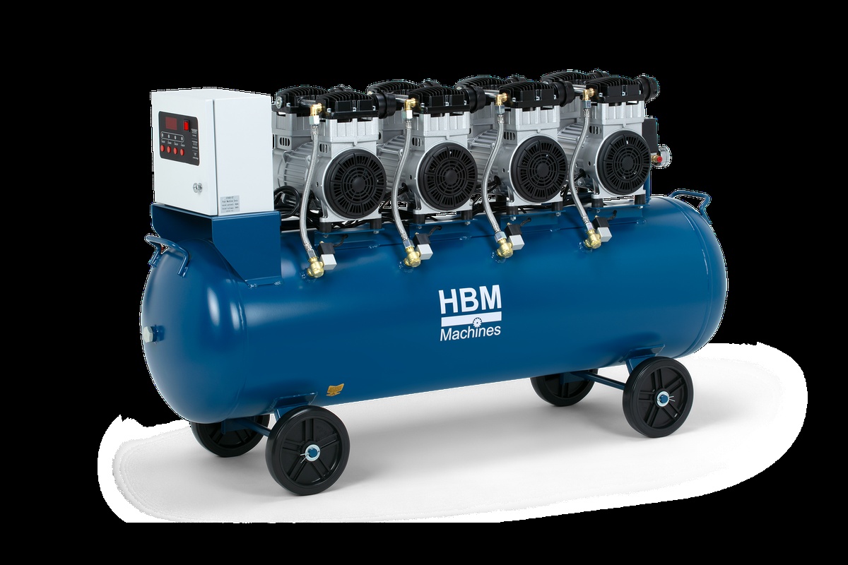 HBM compresor silencioso, 8PK, 200 litros. HBM compresor silencioso, 8PK, 200 litros.