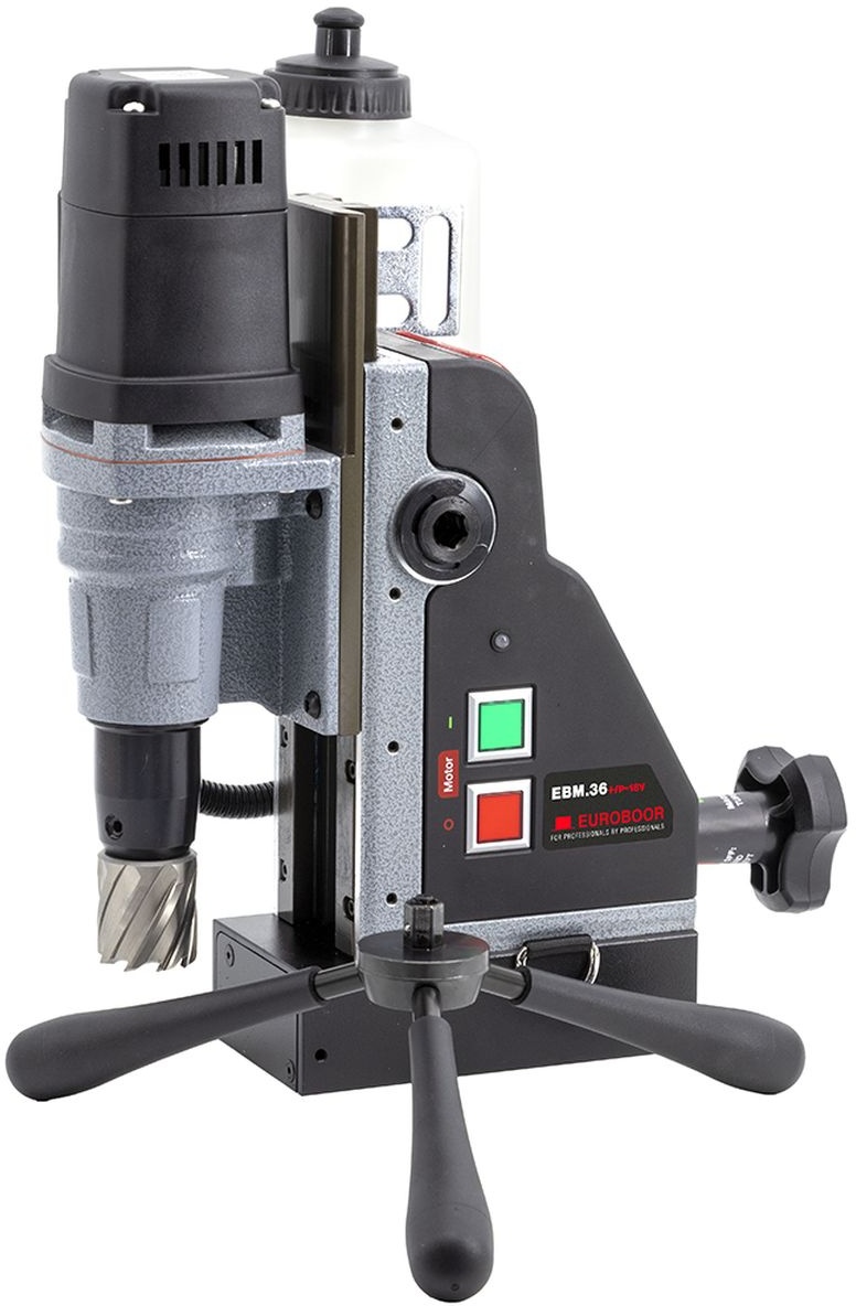 Euroboor draadloze magneet kernboormachine EBM.36+/P-18V 9Ah 36mm - 1 7/16
