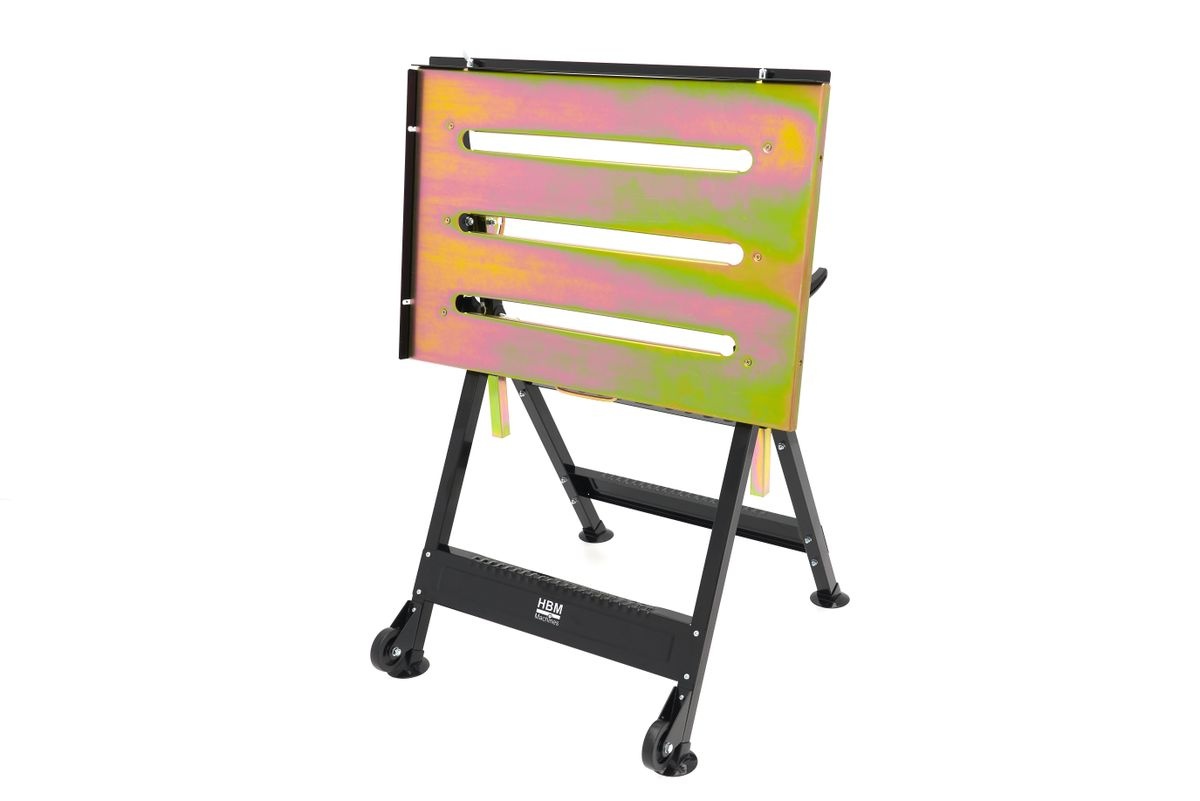 HBM lastafel, kantelbaar en in hoogte verstelbaar, 760 x 510 mm