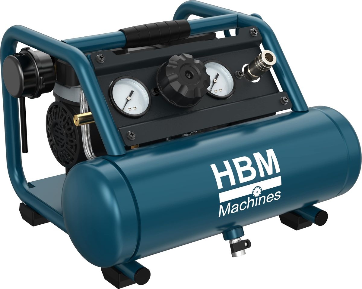 HBM stille compressor, 4 liter HBM stille compressor, 4 liter