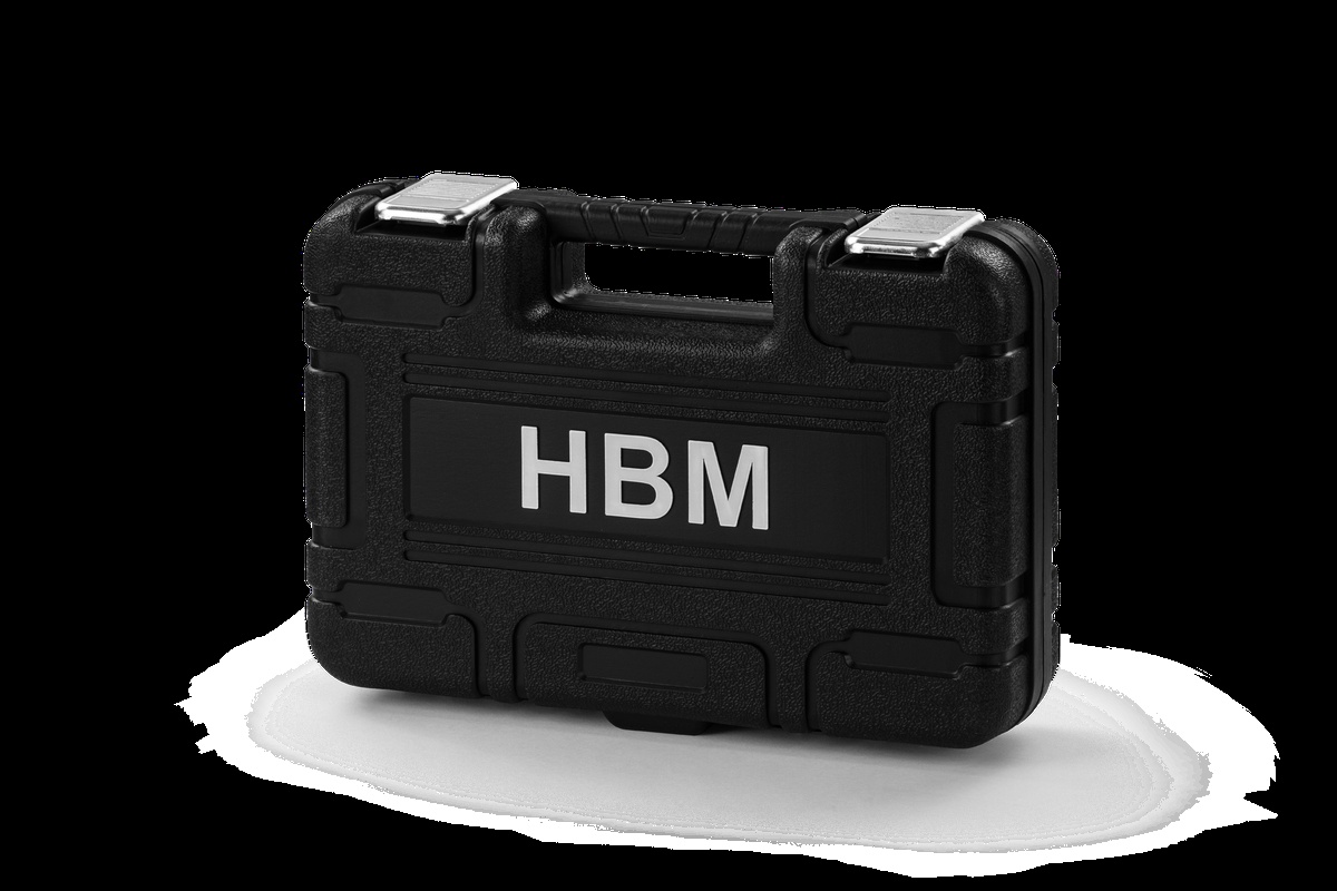 HBM krachtdoppenset, 1/2 inch, met verlengstukken, 18-delig