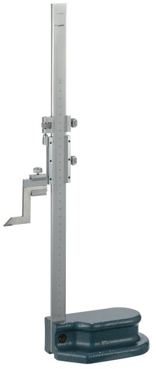 Hoogtemeter uit roestvrij staal 300 mm met fijninstelschroef nonius 0,05 mm Limit Hoogtemeter uit roestvrij staal 300 mm met fijninstelschroef nonius 0,05 mm Limit