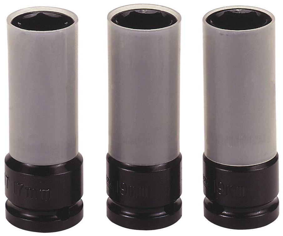 Slagtopnøglesæt 3 stk. 1/2" 17-21mm Teng Tools Slagtopnøglesæt 3 stk. 1/2" 17-21mm Teng Tools