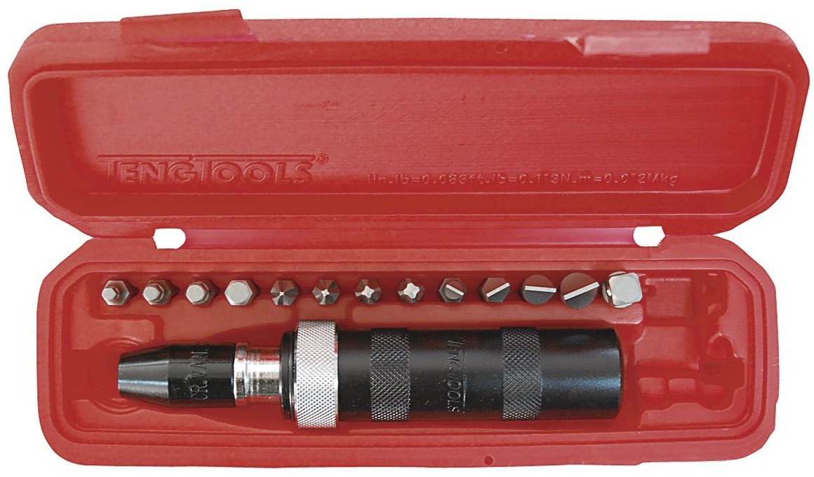 Slagskruetrækkersæt 1/2 15-delt Teng Tools Slagskruetrækkersæt 1/2 15-delt Teng Tools