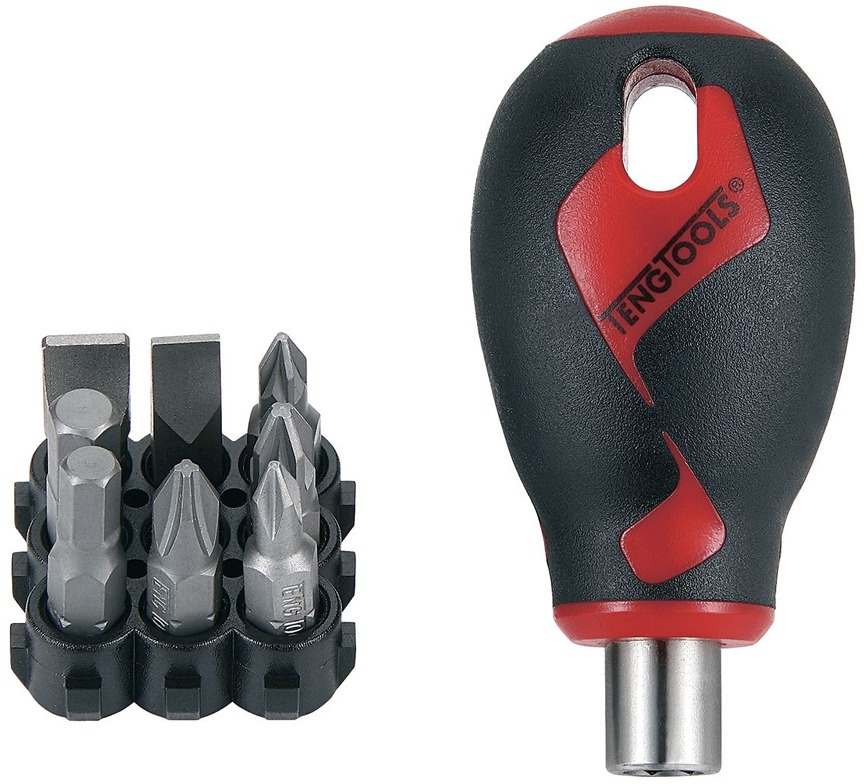 Teng Tools 9-delt bitsæt Teng Tools 9-delt bitsæt