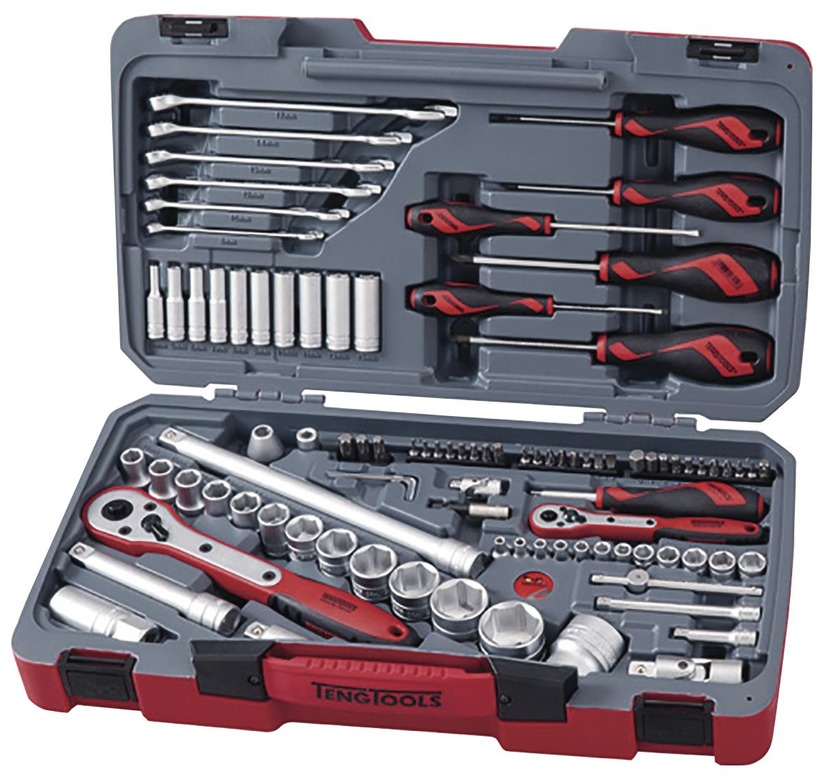 Kombisæt 1/4''-1/2'' Teng Tools Kombisæt 1/4''-1/2'' Teng Tools